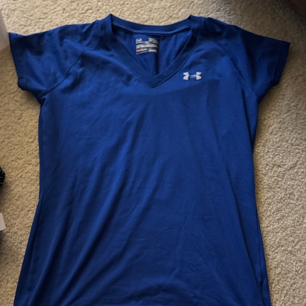 Under Armour Women's Royal Blue Short Sleeve Tee